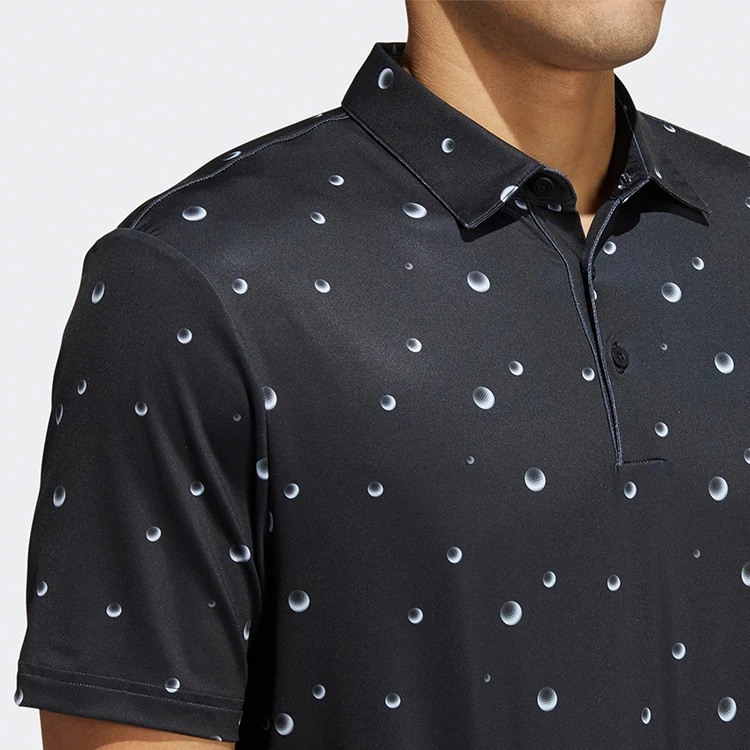 Adidas All Over Print Golf Polo Shirt - Image 5