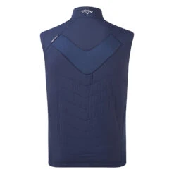 Callaway Primaloft Quilted Thermal Golf Wind Vest -Golf Promotion Store Callaway AW21 Primaloft Quilted Thermal Wind Vest CGRFB0S4 410 Code WTCAL048 M Peacoat Back