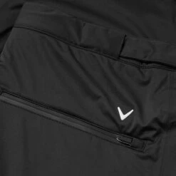 Callaway Stormguard II Waterproof Golf Pants -Golf Promotion Store Callaway AW21 Stormguard II Waterproof Trouser CGBF099 002 Code WPCAL007 M 31 Leg Caviar Detail