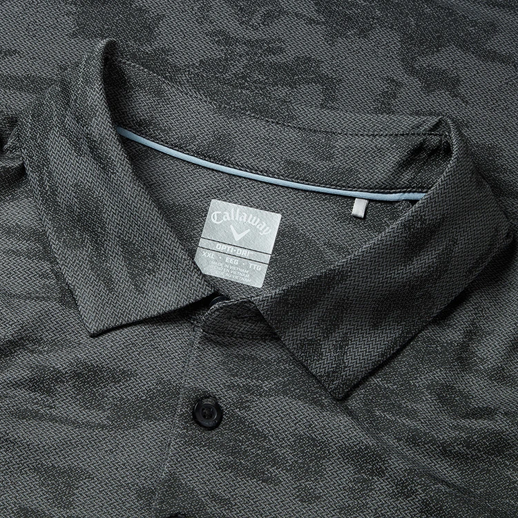 Callaway Digital Camo Jacquard Golf Polo Shirt 2 Callaway Digital Camo Jacquard Golf Polo Shirt - Image 2