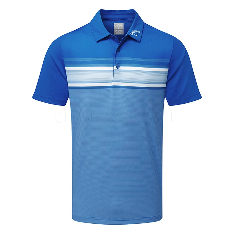 Callaway Tour Stripe Golf Polo Shirt 1 Callaway Tour Stripe Golf Polo Shirt