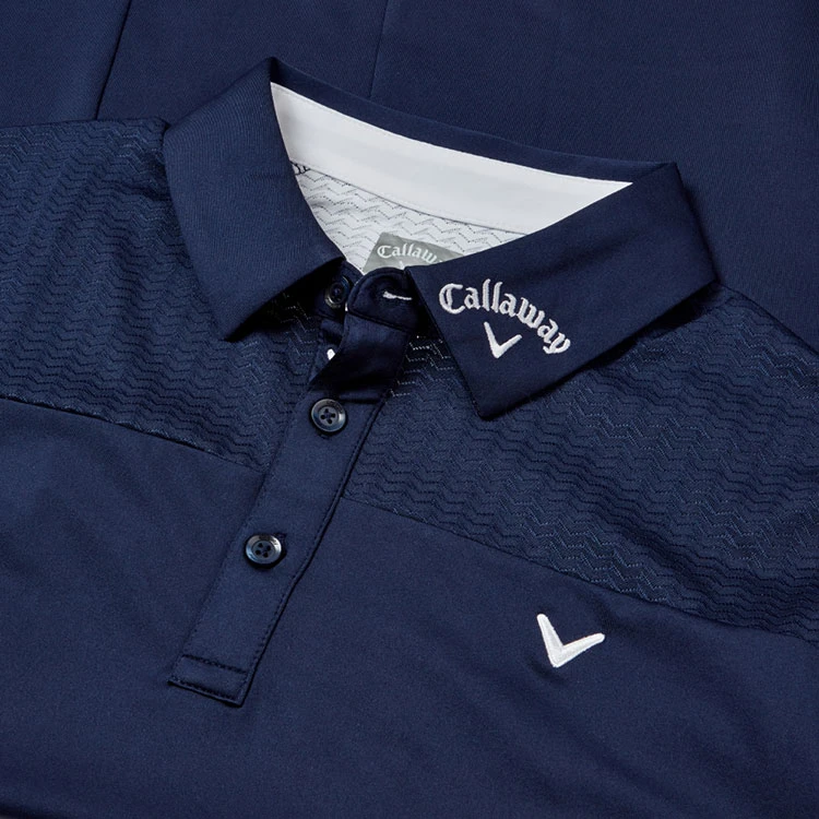 Callaway Ventilated Block Tour Golf Polo Shirt - Image 2
