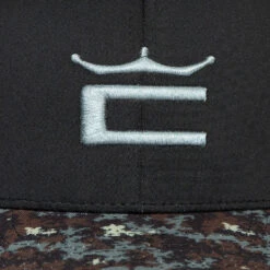 Cobra Camo Crown Snapback Golf Cap -Golf Promotion Store Cobra Camo Crown Snapback Golf Cap Black 3
