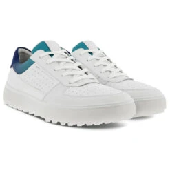 Ecco Tray Golf Shoes 10 Ecco Tray Golf Shoes -Golf Promotion Store Ecco Tray Golf Shoes White Blue Depths Caribbean 5