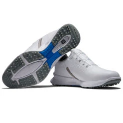 FootJoy Fuel BOA 55446 Golf Shoes -Golf Promotion Store FootJoy Fuel BOA Golf Shoes White Grey 6