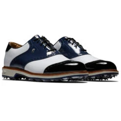 FootJoy Premiere Series Wilcox 54323 Golf Shoes -Golf Promotion Store FootJoy Premier Series Wilcox Shoes White Navy Black 3