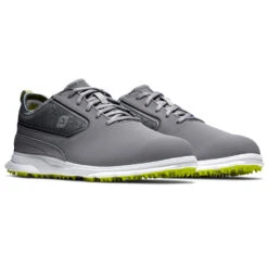 FootJoy SuperLites XP 58086 Golf Shoes -Golf Promotion Store FootJoy Superlites XP Shoes Grey White Lime 3