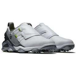 FootJoy Tour Alpha BOA 55509 Golf Shoes 10 FootJoy Tour Alpha BOA 55509 Golf Shoes -Golf Promotion Store FootJoy Tour Alpha BOA Golf Shoes White Grey Charcoal 5