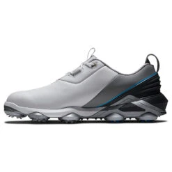 FootJoy Tour Alpha 55507 Golf Shoes -Golf Promotion Store FootJoy Tour Alpha Golf Shoes White Grey Blue 3