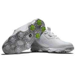FootJoy Tour Alpha 55505 Golf Shoes 11 FootJoy Tour Alpha 55505 Golf Shoes -Golf Promotion Store FootJoy Tour Alpha Golf Shoes White Grey Lime 6