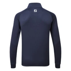FootJoy Chill-Out 1/4 Zip Golf Pullover -Golf Promotion Store FootJoy SS19 Chill Out 2.0 Pullover 90147 Code SWFOO089 Navy back