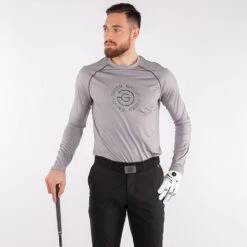 Galvin Green Enzo Golf Base Layer 9 Galvin Green Enzo Golf Base Layer -Golf Promotion Store Galvin Green SS22 Enzo Thermal Base Layer G128607 Code BLGAL050 M Sharkskin Granite Grey Model 1