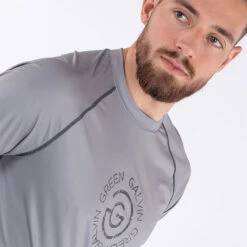 Galvin Green Enzo Golf Base Layer 10 Galvin Green Enzo Golf Base Layer -Golf Promotion Store Galvin Green SS22 Enzo Thermal Base Layer G128607 Code BLGAL050 M Sharkskin Granite Grey Model 2