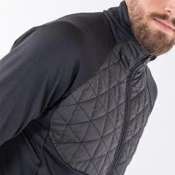 Galvin Green Dexter Insula Golf Jacket -Golf Promotion Store Galvin Green Dexter Full Zip Golf Jacket Black G134177 SWGAL368 Model 5