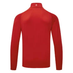 Galvin Green Drake Insula Golf Pullover 6 Galvin Green Drake Insula Golf Pullover -Golf Promotion Store Galvin Green SS19 Drake Insula Half Zip Pullover G783222 Code SWGAL266 Red back