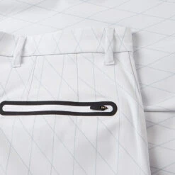J.Lindeberg Active Argyle Golf Shorts -Golf Promotion Store J.Lindeberg SS22 Active Argyl Golf Short P1345071 White Detail