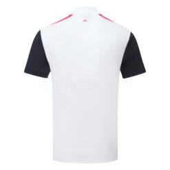 J.Lindeberg Andie Golf Polo Shirt 5 J.Lindeberg Andie Golf Polo Shirt -Golf Promotion Store J.Lindeberg SS23 Andi Regular Fit Polo GMJT09663 000 SHLIN204 White Back