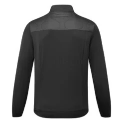 J.Lindeberg Quilt Hybrid Thermal Golf Wind Jacket -Golf Promotion Store J.Lindeberg SS23 Quilt Hybrid Wind Jacket AMOW09261 9999 WTLIN053 Back