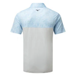 Mizuno Quick Dry Hazard ST Golf Polo Shirt -Golf Promotion Store Mizuno SS22 Quick Dry Hazard ST Polo 52GA2008 19 Code SHMIZ133 M Light Blue Back