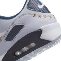 Nike Air Max 90G NRG Golf Shoes -Golf Promotion Store Nike Golf Air Max 90 G NRG Golf Shoes Pure Platinum Dark Obsidian White 7