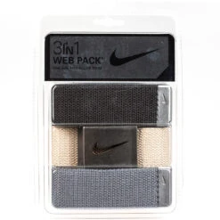 Nike Web Golf Belt (3 Pack)