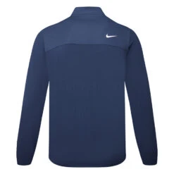 Nike Tour Essential Golf Wind Jacket 5 Nike Tour Essential Golf Wind Jacket -Golf Promotion Store Nike SS23 Tour Essential Repel Wind Jacket DV1663 410 WTNIK111 S Midnight Navy White Back