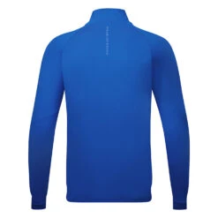 Oscar Jacobson Lexington 1/4 Zip Golf Sweater -Golf Promotion Store Oscar Jacobson AW22 Lexington Midlayer OJTOP0099 SWOSC202 S Electric Back