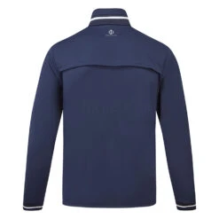 Oscar Jacobson Rolfe Tour Golf Wind Jacket -Golf Promotion Store Oscar Jacobson AW22 Rolfe Tour Windproof Jacket OJTOP0090 WTOSC095 S Navy Back