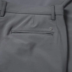 Oscar Jacobson Davenport Golf Trouser -Golf Promotion Store Oscar Jacobson SS22 Davenport Trousers Charcoal OJTRS0005 Code TROSC071 34 W 31 Leg Detail