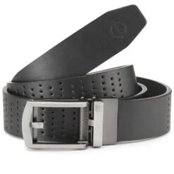 Oscar Jacobson Shelby Leather Golf Belt