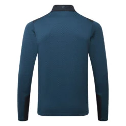 Ping Marshall 1/2 Zip Fleece Golf Sweater 5 Ping Marshall 1/2 Zip Fleece Golf Sweater -Golf Promotion Store Ping AW22 Marshall Half Zip Fleece PO3546 SDN SWPIN164 Stormcloud Navy Back