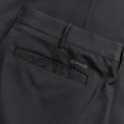 Ping Bradley Golf Trouser -Golf Promotion Store Ping SS18 Bradley Slim Leg Trouser Black P03315 060 Code TRPIN077 34 W 31 Leg detail