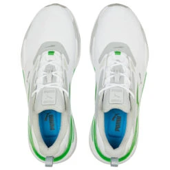 Puma GS Fast Golf Shoes 6 Puma GS Fast Golf Shoes -Golf Promotion Store Puma GS Fast Golf Shoes White High Rise Puma Green 3