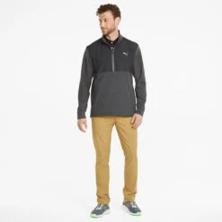 Puma Cloudspun WRMLBL Golf Popover 10 Puma Cloudspun WRMLBL Golf Popover -Golf Promotion Store Puma SS22 Cloudspun WRMLBL Golf Popover Puma Black 537066 01 SWPUM269 Model 2