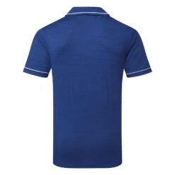 Puma Cloudspun Monarch Golf Polo Shirt -Golf Promotion Store Puma Cloudspun Monarch Golf Polo Shirt Blazing Blue Heather High Rise 530991 24 SHPUM644 back