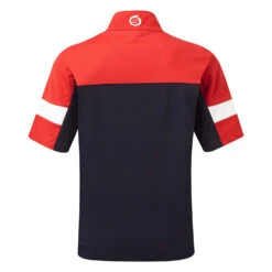 Sunderland Cortina 1/2 Zip SS Golf Wind Top 5 Sunderland Cortina 1/2 Zip SS Golf Wind Top -Golf Promotion Store Sunderland AW22 Cortina Half Sleeve Windproof Top SUNMW85 COR WTSUN053 M Navy Red White Back