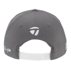 TaylorMade Tour Flatbill Golf Cap -Golf Promotion Store TaylorMade 2023 Tour Flatbill Golf Cap Charcoal 4