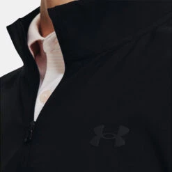 Under Armour Storm Windstrike 1/2 Zip Golf Wind Top 10 Under Armour Storm Windstrike 1/2 Zip Golf Wind Top -Golf Promotion Store Under Armour AW22 Storm Windstrike 1 2 Zip Wind Top 1370156 001 WTUND084 S Black Jet Gray Model 2