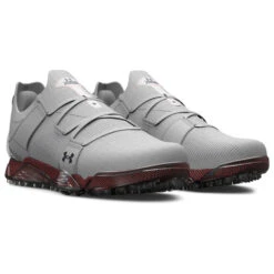 Under Armour HOVR Tour 2 SL Golf Shoes -Golf Promotion Store Under Armour Hovr Tour SL Golf Shoes Halo Grey Afterburn Black 3