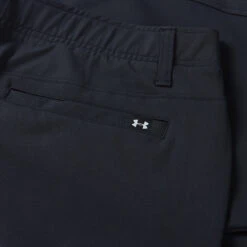 Under Armour Drive Taper Golf Shorts -Golf Promotion Store Under Armour SS22 Drive Taper Golf Shorts 1370086 001 Code TSUND040 M Black Halo Gray detail