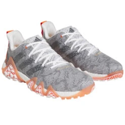 Adidas CODECHAOS 22 Golf Shoes -Golf Promotion Store adidas CODECHAOS 22 Shoes White Grey Solar Red 4