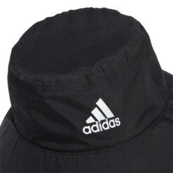 Adidas RAIN.RDY Golf Bucket Hat -Golf Promotion Store adidas RAIN.RDY Golf Bucket Hat Black 4