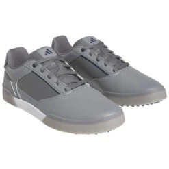 Adidas Retrocross Golf Shoes -Golf Promotion Store adidas Retro Cross Shoes Grey Three White 4