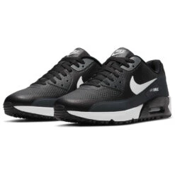 Nike Air Max 90G Golf Shoes -Golf Promotion Store airmax90gshoesblackwhiteanthracitegrey3