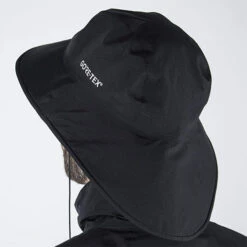 Galvin Green Aqua Waterproof Golf Hat -Golf Promotion Store aquawaterproofhatblack model 2