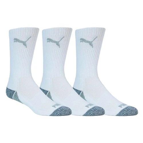 Puma Pounce Crew Golf Socks (3 Pack) 1 Puma Pounce Crew Golf Socks (3 Pack)